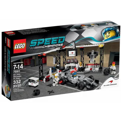 Lego Speed Champions: McLaren Mercedes Pit Stop 75911