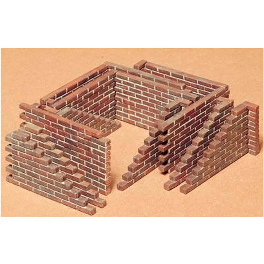 Brick Wall Set #35028 1/35 Scenery Kit by Tamiya