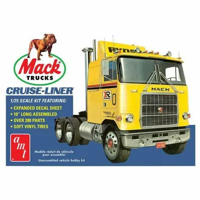 Mack Cruise Liner Semi Tractor 1/25 by AMT