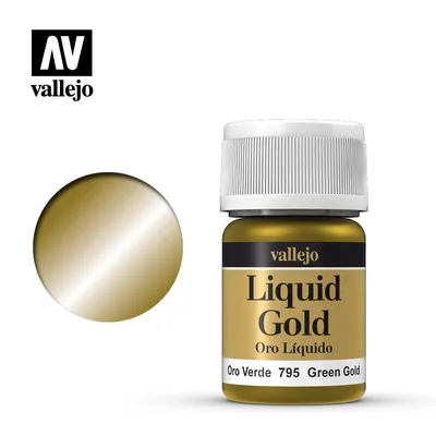 VAL70795 Green Gold (Alcohol Based) Liquid Gold (35ml)