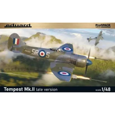 Tempest Mk II Late Version British Fighter 1/48 #82125 by Eduard