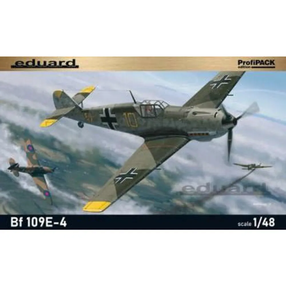 Bf 109E-4 German Fighter 1/48 #8263 by Eduard