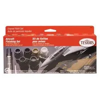 Testors Aircraft Finishing Enamel Paint Set #9121