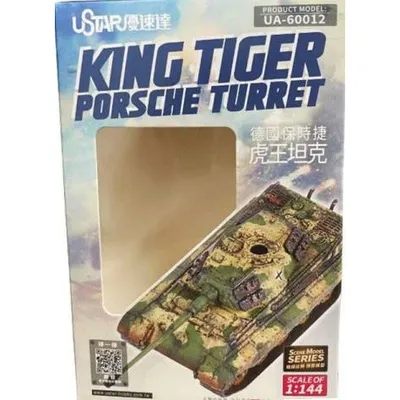 King Tiger Porsche Turret Tank 1/144 by UStar