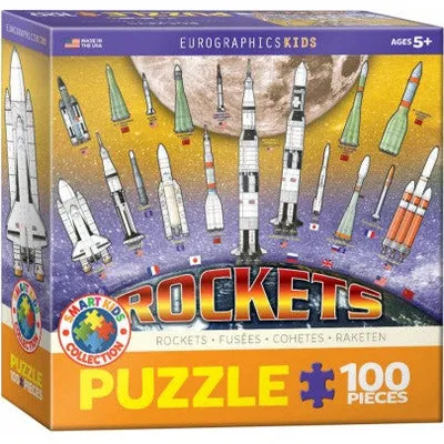Eurographics Space Rockets Puzzle (100pc)
