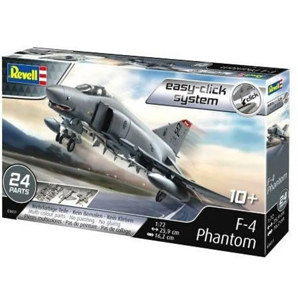 F-4 Phantom Kit w/ Paint 1/72 #036541 by Revell