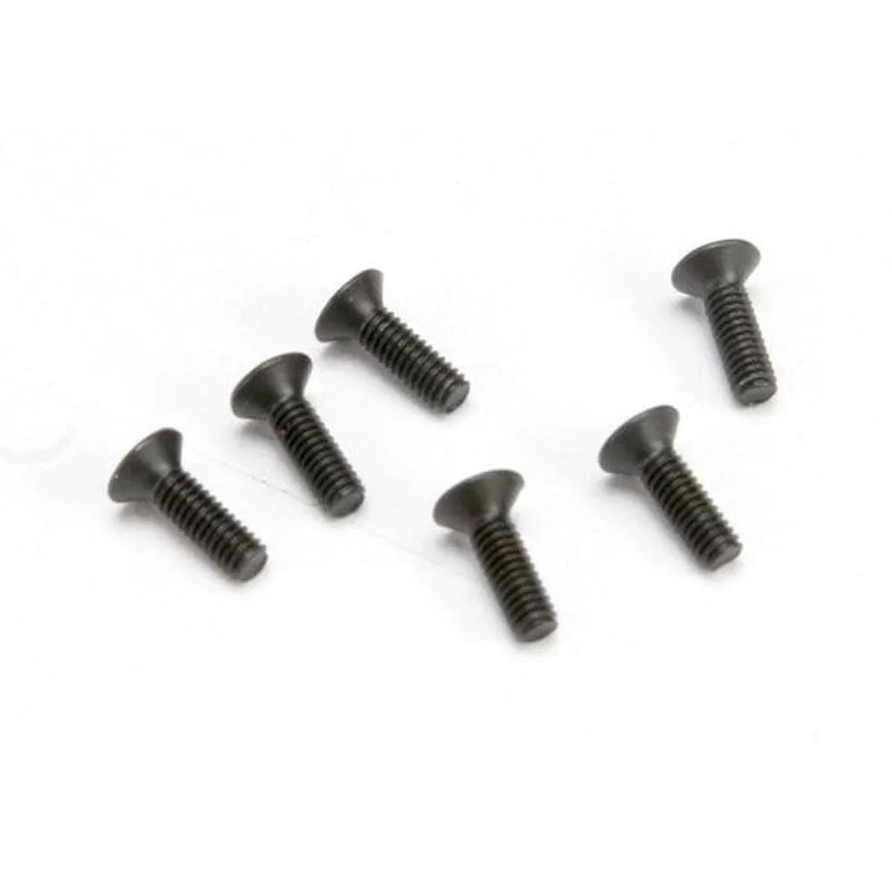 TRA2524 Traxxas 2.5X8mm Flat Head Screws (6)