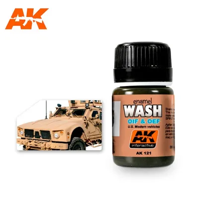 AK-121 Wash For OIF & OEF - US Vehicles Wash