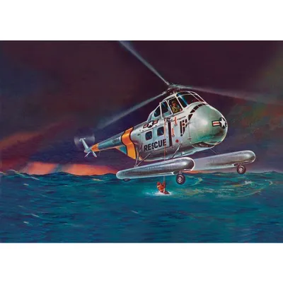 H-19 Rescue Helicopter 1/48 by Revell