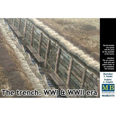 The Trench WWI & WWII 1/35 #MB35174 by Master Box