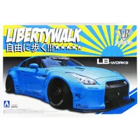 Nissan R35 GT-R Liberty Ver 1 Liberty Walk LB Works 1/24 by Aoshima