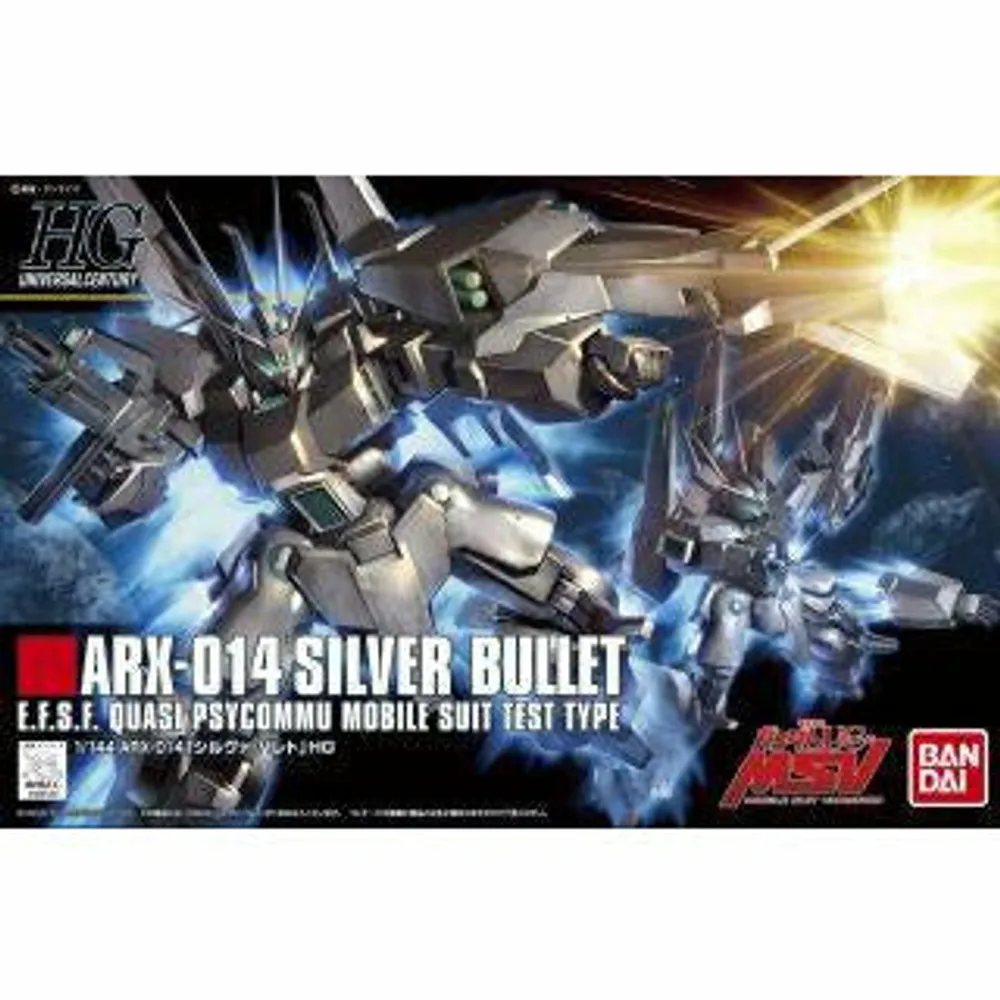 HGUC 1/144 #170 ARX-014 Silver Bullet #5055755 by Bandai