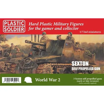 Sexton Self Propelled Gun 1/72 by Plastic Soldier