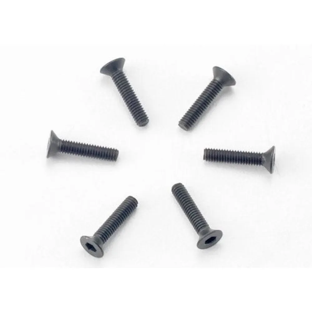 Traxxas 2.5X12mm Flat Head Screws (6) TRA2526