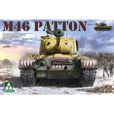 M46 Patton US Medium Tank 1/35 by Takom