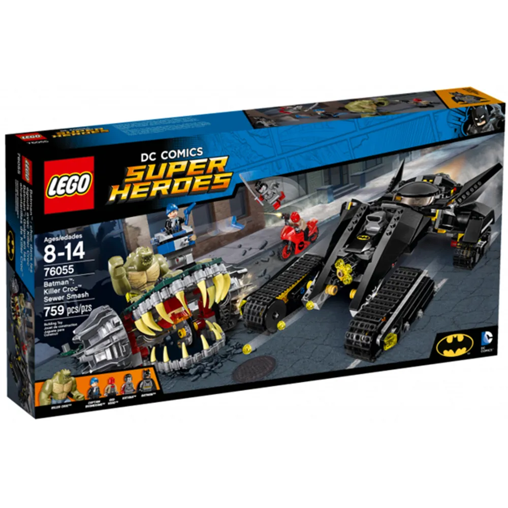 Lego DC Super Heroes: Batman Killer Croc Sewer Smash 76055