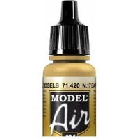 Vallejo Model Air 71.420 No 17 Earth Yellow 17mL