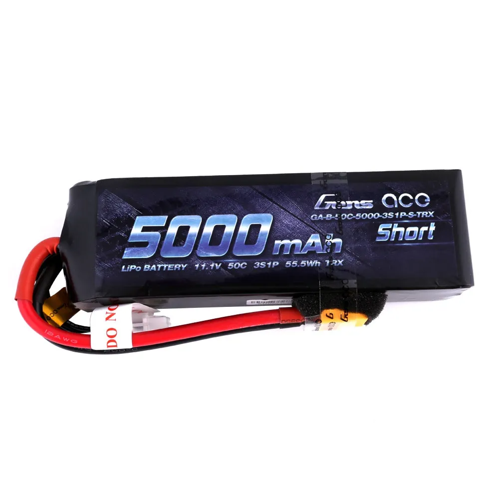 Gens Ace - 308 - 5000mAh 3S1P 11.1V 50C LiPo