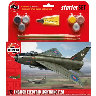 English Electric Lightning Starter Set 1/72 by Airfix