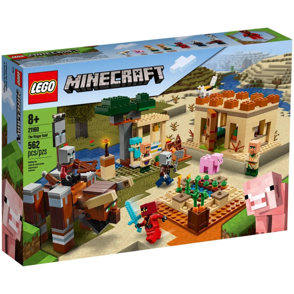 Lego Minecraft: The Illager Raid 21160