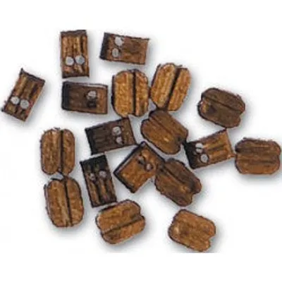 Double Block Walnut 4.0mm 20pk.