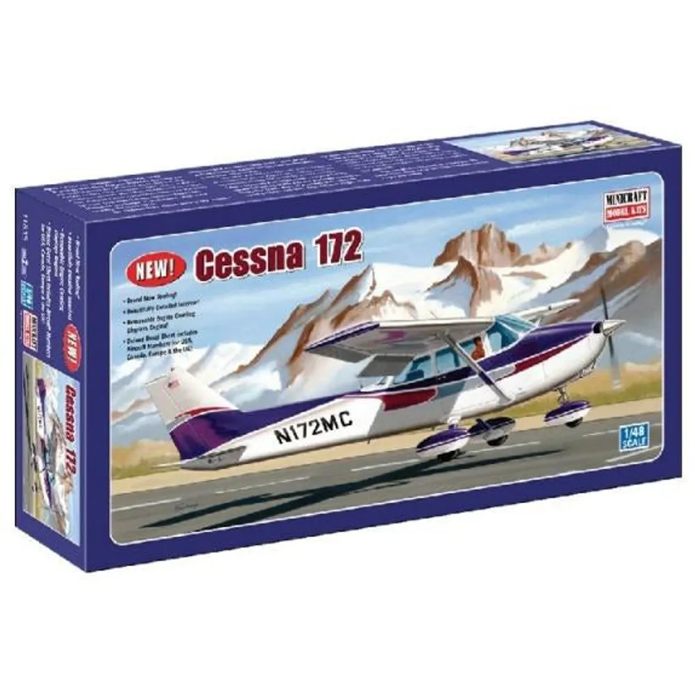 Cessna 172 Skyhawk 1/48 by Minicraft