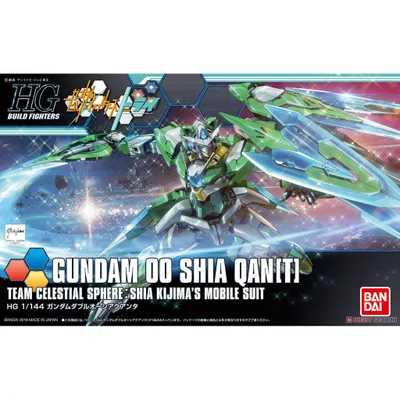 HGBF 1/144 #49 Gundam 00 Shia QAN[T] #5059564 by Bandai