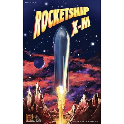 Rocketship X-M 1/144 #9112 by Pegasus Hobbies