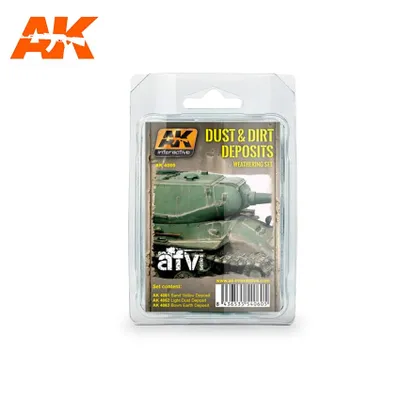 AK-4060 Dust & Dirt Deposits Weathering Set