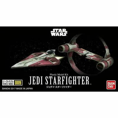 Jedi Starfighter #009 Star Wars Vehicle Model Kit #216383 by Bandai