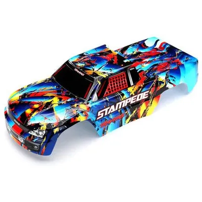 Traxxas Body, Stampede, Rock n' Roll (painted, decals applied) TRA3648