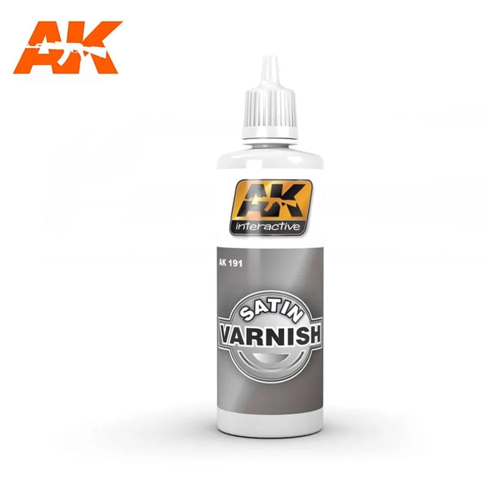 AK-191 Satin Varnish 60mL by AK Interactive