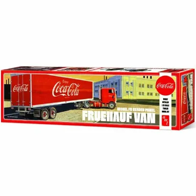 Fruehauf Bead Van [Coca-Cola] 1/25 by AMT