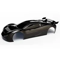 Traxxas Body, XO-1 (painted, decals applied, assembled with wing) - Black TRA6411X