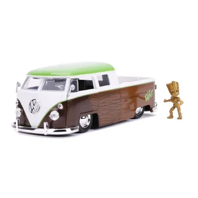 Jada Hollywood Rides 1963 VW Bus with Groot 1/24 #31202