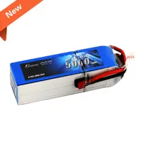 Gens Ace 5000mAh 5S1P 18.5V 45C LiPo Deans Plug Soft Case