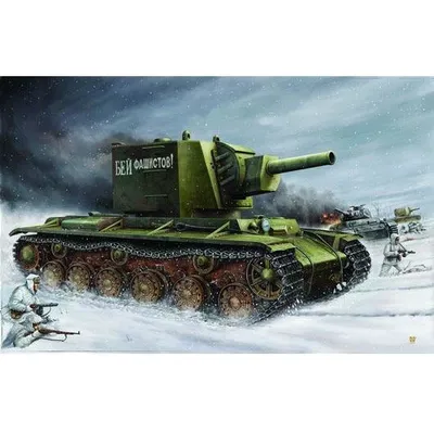 Russian KV "Big Turret" Tank 1/35 by Trumpeter