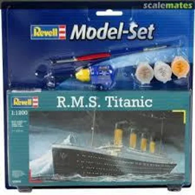 RMS Titanic Gift Set 1/1200 Model Ship Kit #65804 by Revell