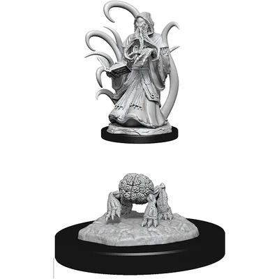 D&D Unpainted Mini - Alhoon & Intellect Devourer 90158