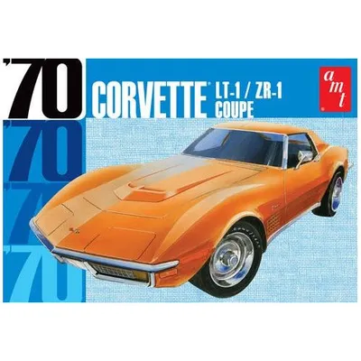 1970 Chevrolet Corvette Coupe 1/25 Model Car Kit #1097 by AMT
