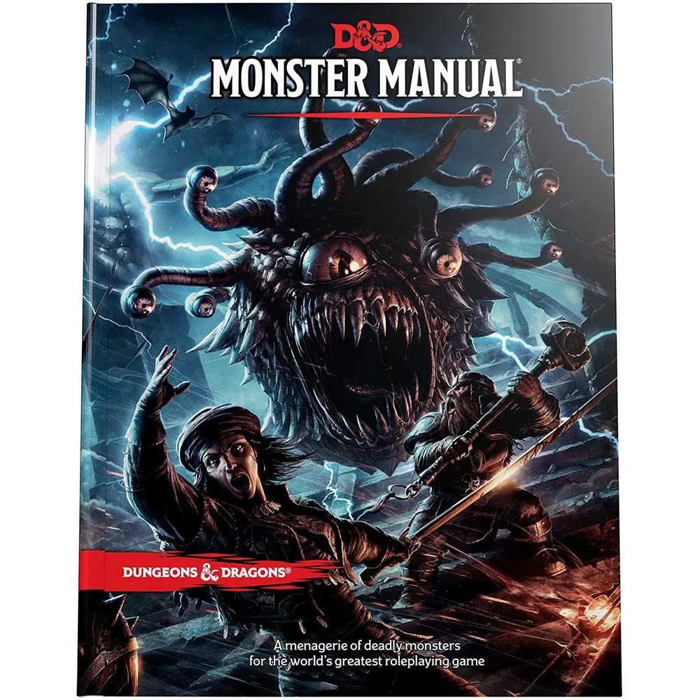 D&D Monster Manual 5th Edition Hardcover