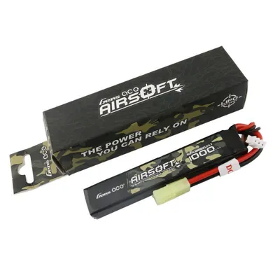 Gens Ace Airsoft 1000mAh 2S1P 7.4V 25C LiPo Tamiya Plug