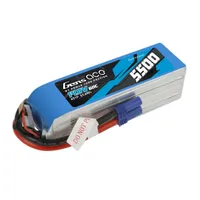 Gens Ace 4S LiPo Battery 60C (14.8V/5500mAh) w/EC5 Connector - GEA4S550060E5