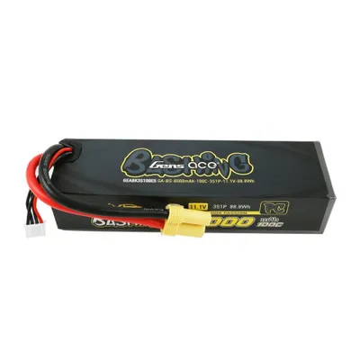 Gens Ace Bashing 8000mAh 3S1P 11.1V 100C LiPo EC5 Plug