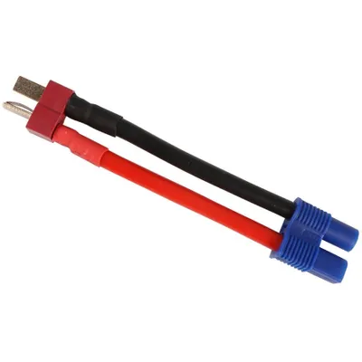 Gens Ace Deans (T-Plug) Male To EC3 Female Adapter Cable GEADM2E3F