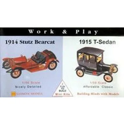 Work & Play: 1/56 1914 Stutz Bearcat & 1/59 1915 T-Sedan Cars