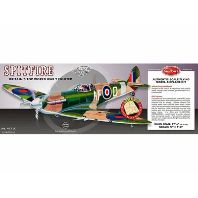 Guillows Supermarine Spitfire Laser Cut