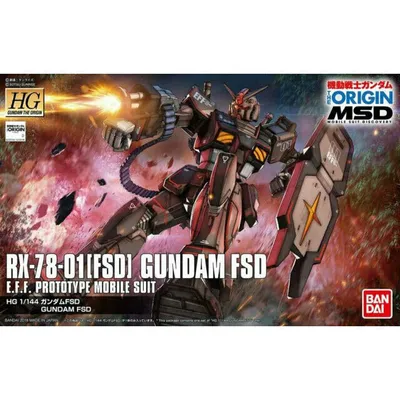HG 1/144 The Origin #21 RX-78-01[FSD] Gundam FSD #5059154 by Bandai