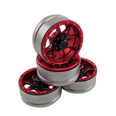 Hobby Details 1.9" Aluminum Wheels Spider (4) - Assorted Colours HDTCW01901
