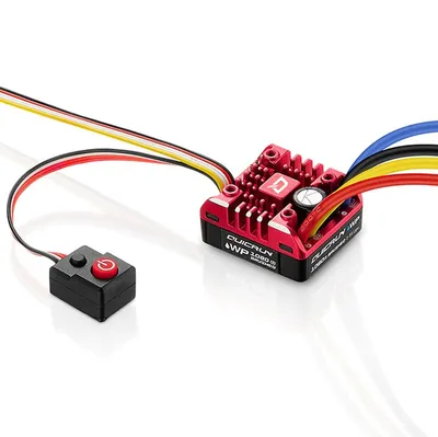 Hobbywing QuicRun Waterproof 1080 G2 Brushed Crawling ESC (2-3S) - HWI30120202